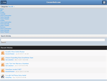 Tablet Screenshot of cocoontech.com